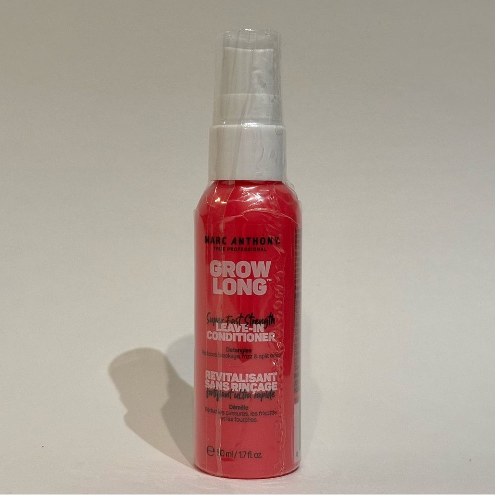 Marc Anthony Grow Long Super Fast Strength Leave-In Conditioner Travel Size NIB